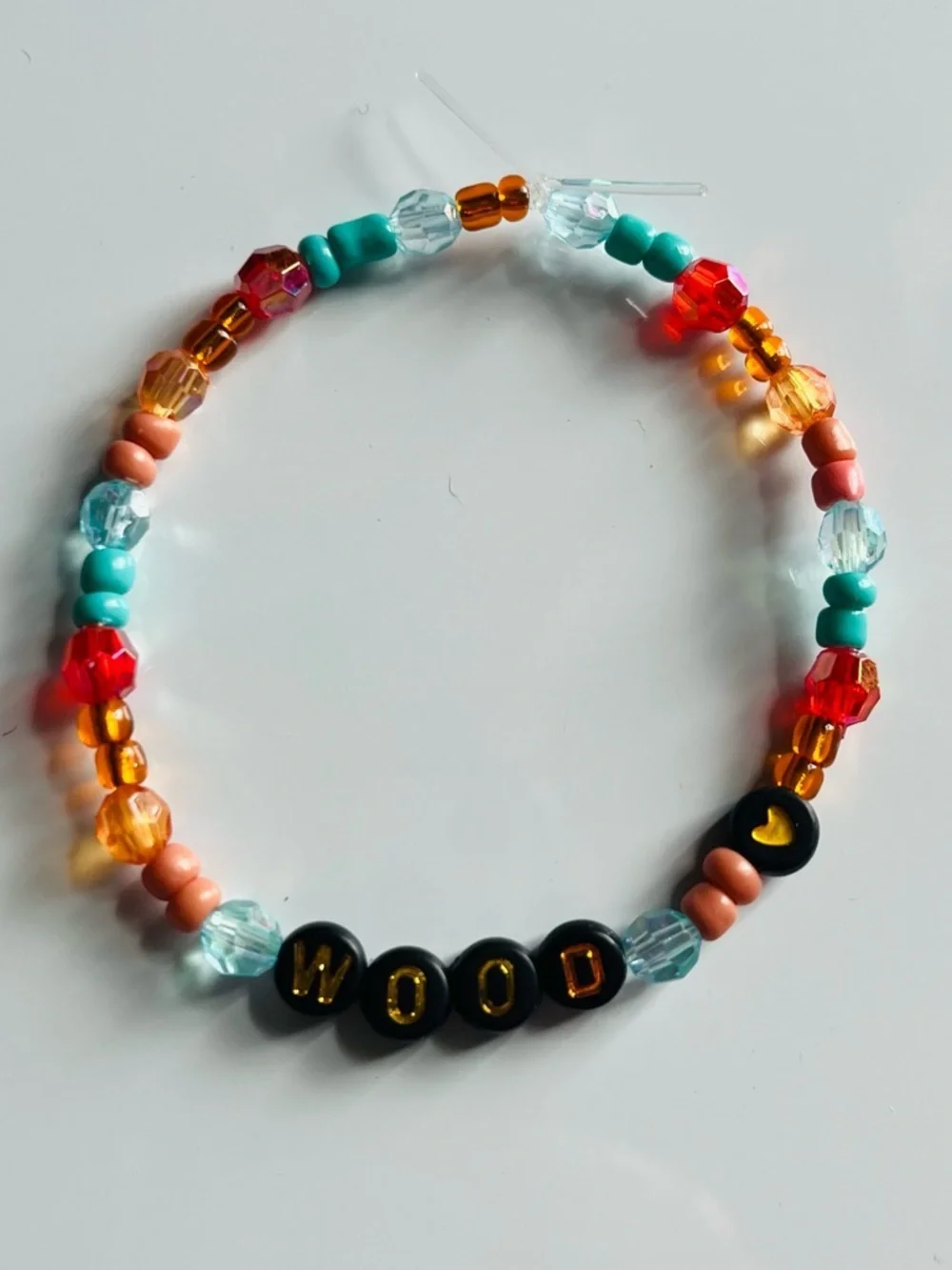 Taylor Swift Friendship Bracelet Showgirl Wood